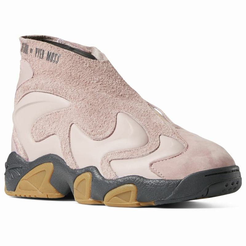 Ghete Baschet Reebok Mobius Experiment Barbati Roz/Gri Romania FD9339JW